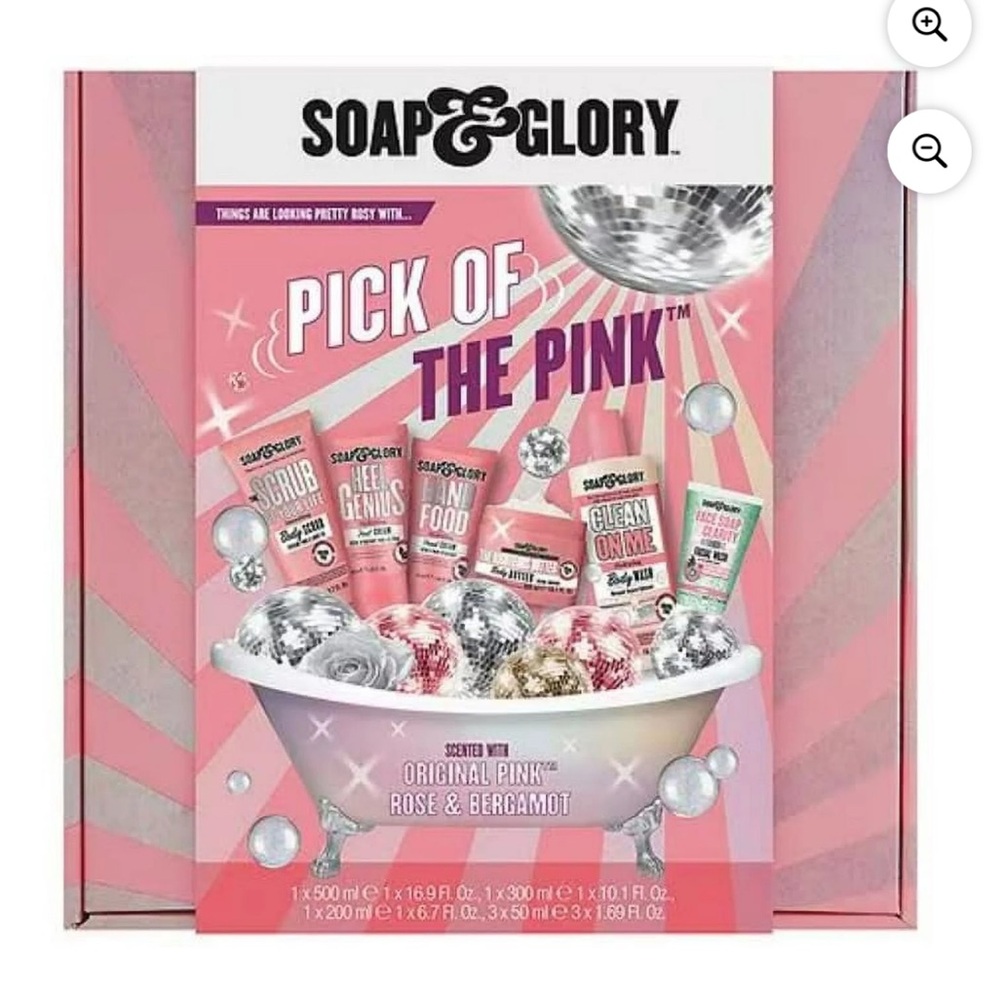 Soap & Glory Pick of the Pink Gift Set Original Pink, Rose & Bergamot